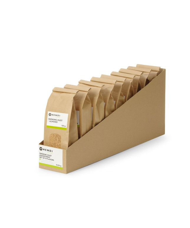 Räuchermehlset mit 9 Aromen, HENDI