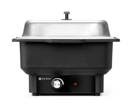 Chafing Dish elektrisch Tellano, HENDI, Kitchen Line, GN 1/1, 9L, 220-240V/900W, 575x349x(H)278mm