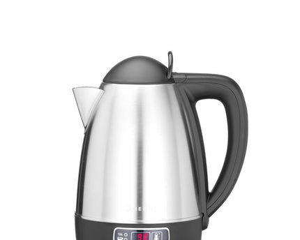 Elektrischer Wasserkocher kabellos mit Temperaturregelung, HENDI, 1,8L, 230V/1800W, 230x165x(H)255mm