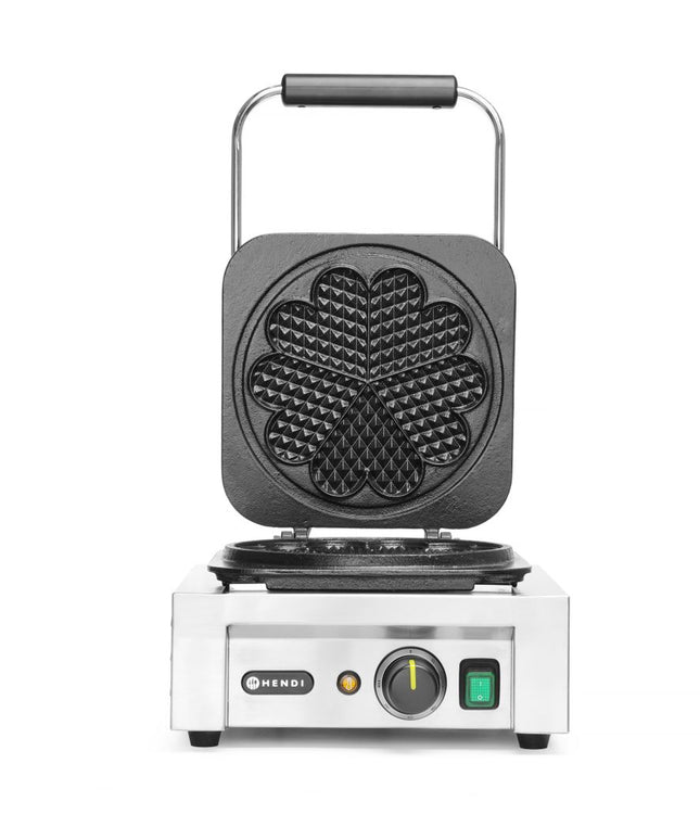 Waffeleisen 'Herz', HENDI, 230V/2200W, 330x543x(H)251mm