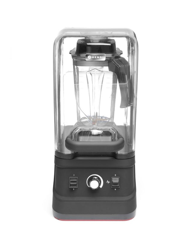 Standmixer mit Schallgehäuse und BPA-freiem Behälter, HENDI, 230V/1680W, 250x300x(H)540mm