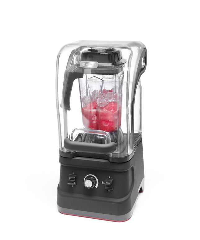 Mixer mit Schallschutzhaube, HENDI, 2,5L, Schwarz, 220-240V/1680W, 250x300x(H)540mm