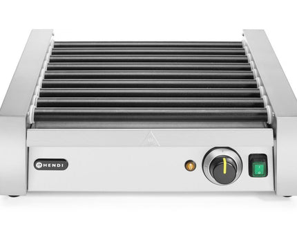 Rollengrill - Eine Zone, HENDI, 7 Rollen, 230V/740W, 525x365x(H)176mm
