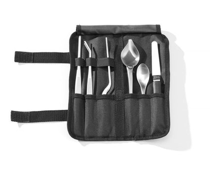 Anrichteset, 6 Stück, satiniert, HENDI, 255x25x(H)100mm