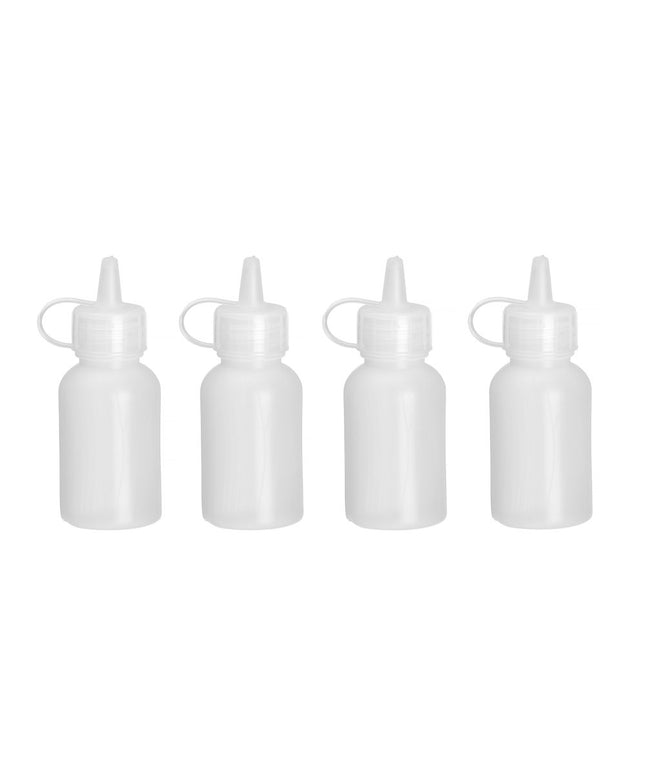 Mini-Saucenspender – 4er-Set, HENDI, 0,05L, Transparent, ⌀35x(H)100mm