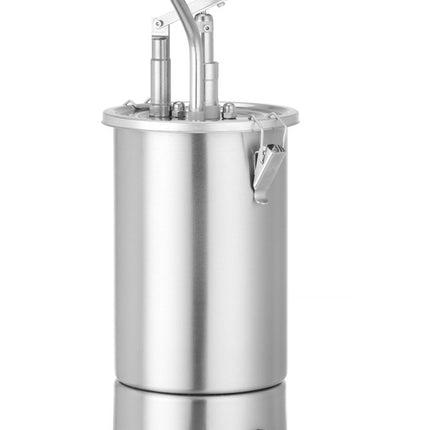 3-Liter-Edelstahl-Saucenwärmer mit Spender, HENDI, 3L, 230V/900W, 300x212x(H)502mm