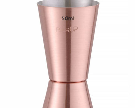 Barmaß 25/50 ml, BarUp, Kupfer, ⌀42x(H)86mm