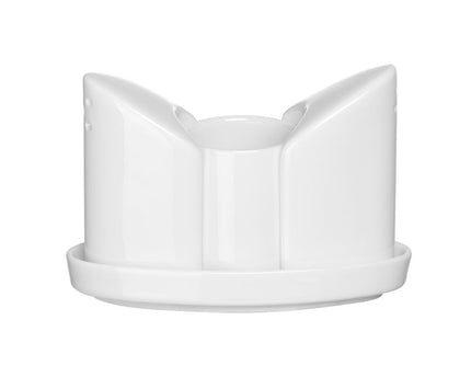 Menage Set, HENDI, Pfeffer, Salz & Zahnstocher, 125x54x(H)90mm