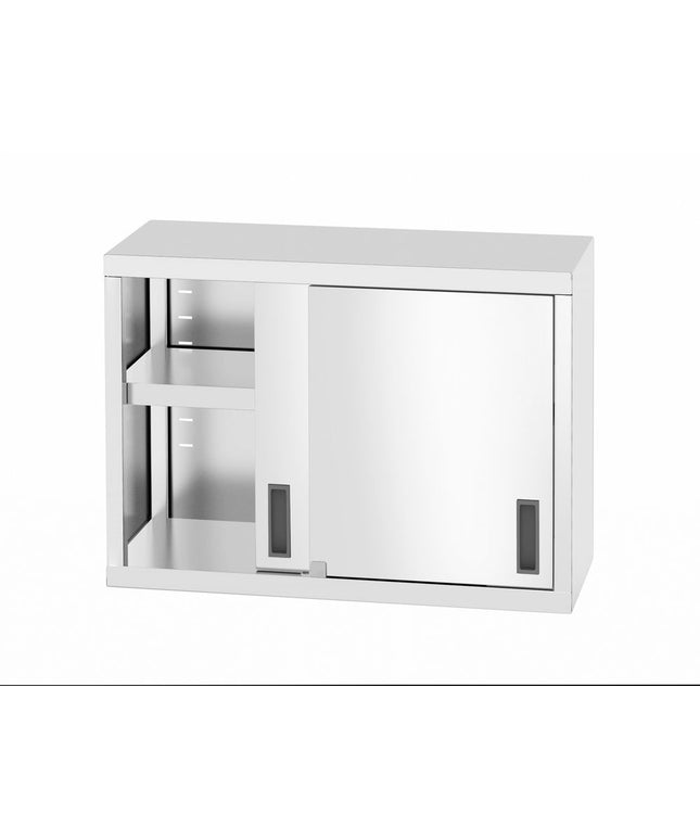 Wandschrank – verschweißt, mit Schiebetüren, HENDI, Profi Line, 1000x300x(H)600mm