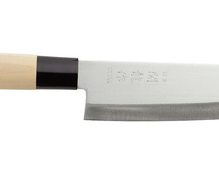 Japanisches Messer Santoku, HENDI, Holz hell, (L)290mm