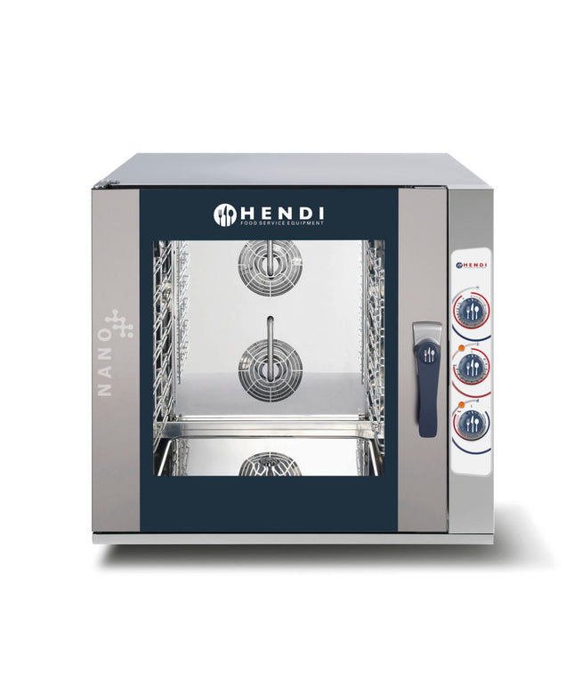 Kombidämpfer Manuell NANO Gastronorm 7x GN 1/1, HENDI, 7x GN1/1, 400V/10800W, 920x834x(H)859mm