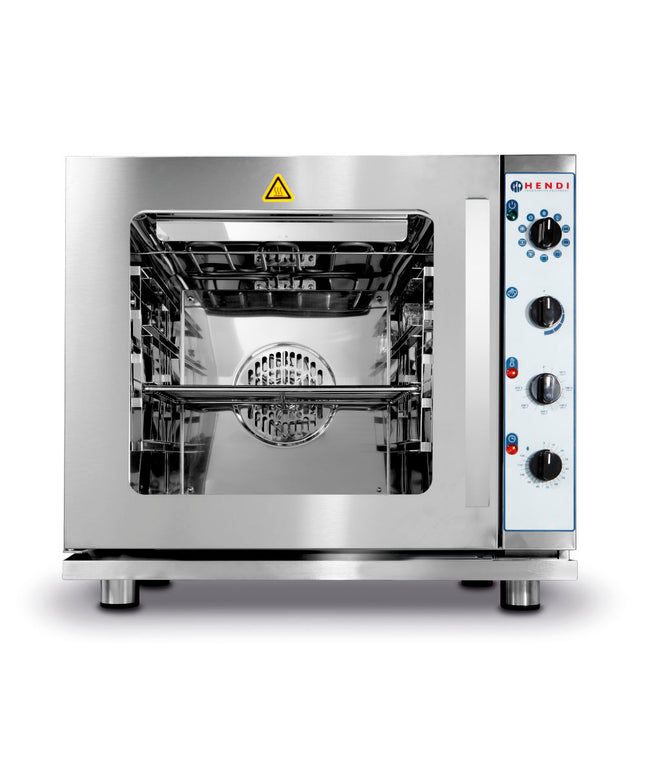 Kombidämpfer mit Grill 4x GN 2/3, HENDI, GN 2/3, Grau, 230V/3000W, 620x555x(H)585mm