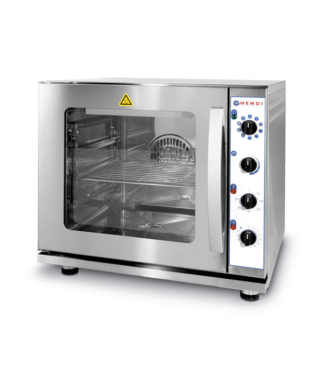 Kombidämpfer mit Grill 4x GN 2/3, HENDI, GN 2/3, Grau, 230V/3000W, 620x555x(H)585mm