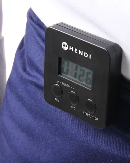 Digitale Küchenuhr, HENDI, 67x20x(H)67mm