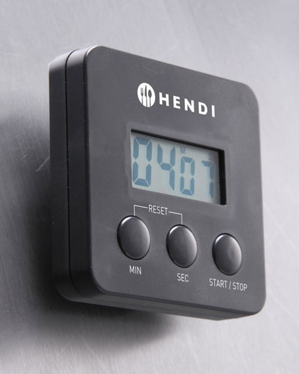 Digitale Küchenuhr, HENDI, 67x20x(H)67mm