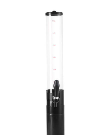 Bierzapfsäule, Bar up, 3L, Schwarz, ø100x(H)815mm
