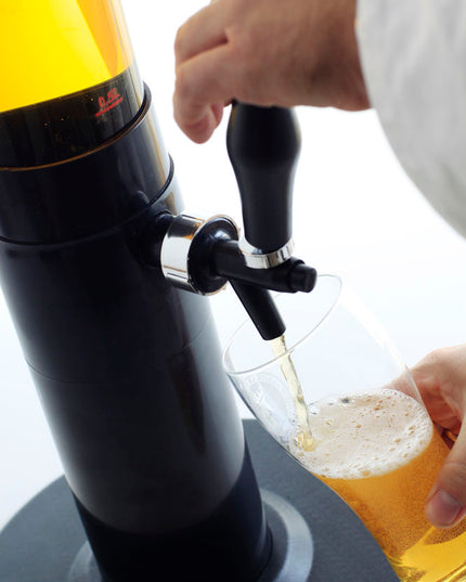 Bierzapfsäule, Bar up, 3L, Schwarz, ø100x(H)815mm